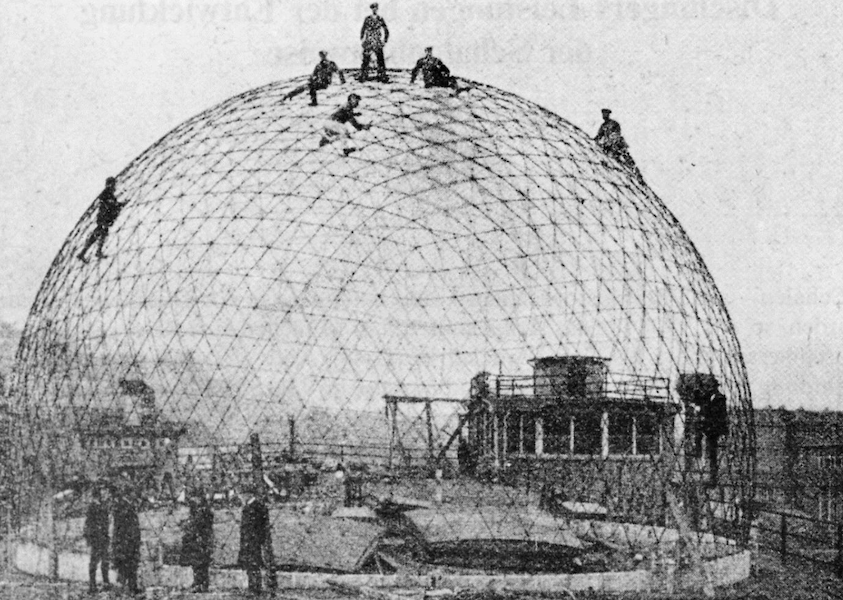 What are Geodesic domes?